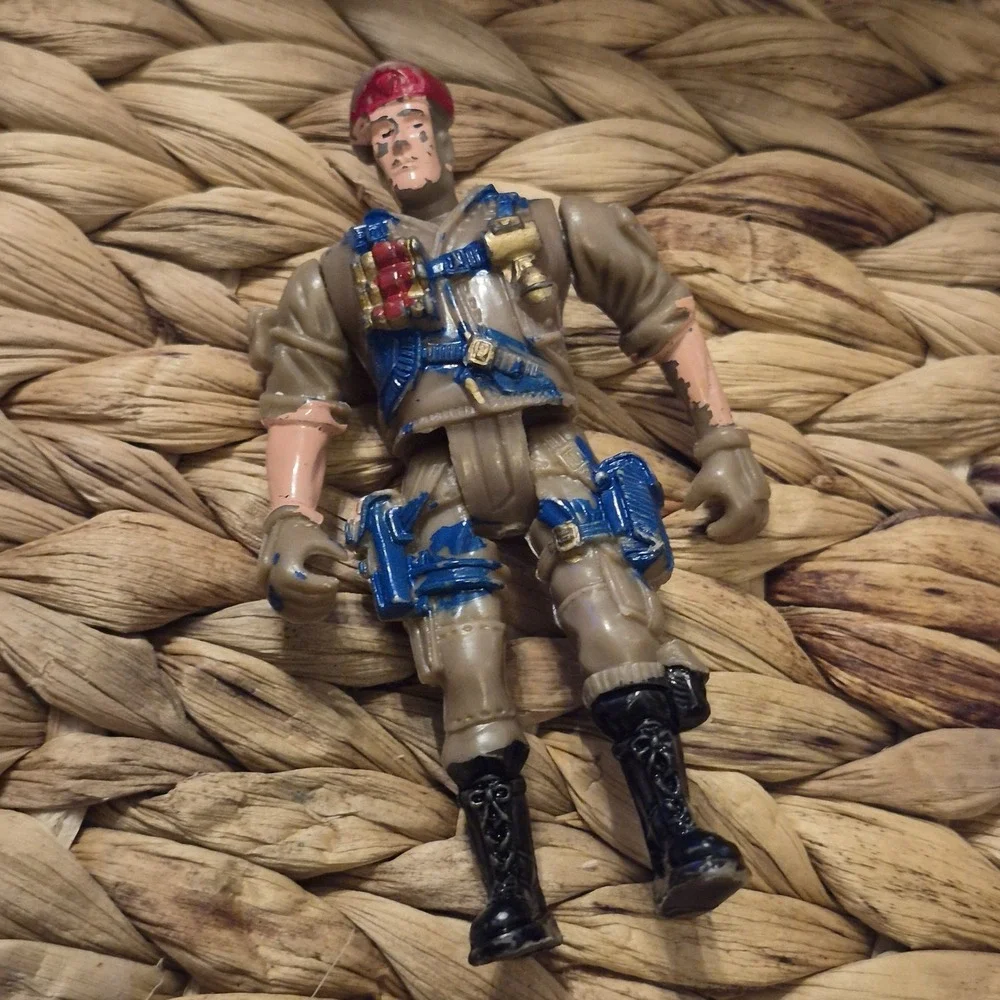 ✅Chap Mei Soldier Force Action Figure Colonel Stewart Red Beret 4 Inch#️⃣